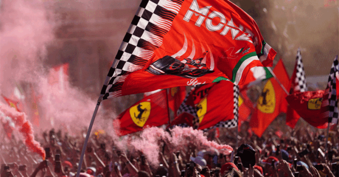 Ferrari F1 fans Tifosi Monza
