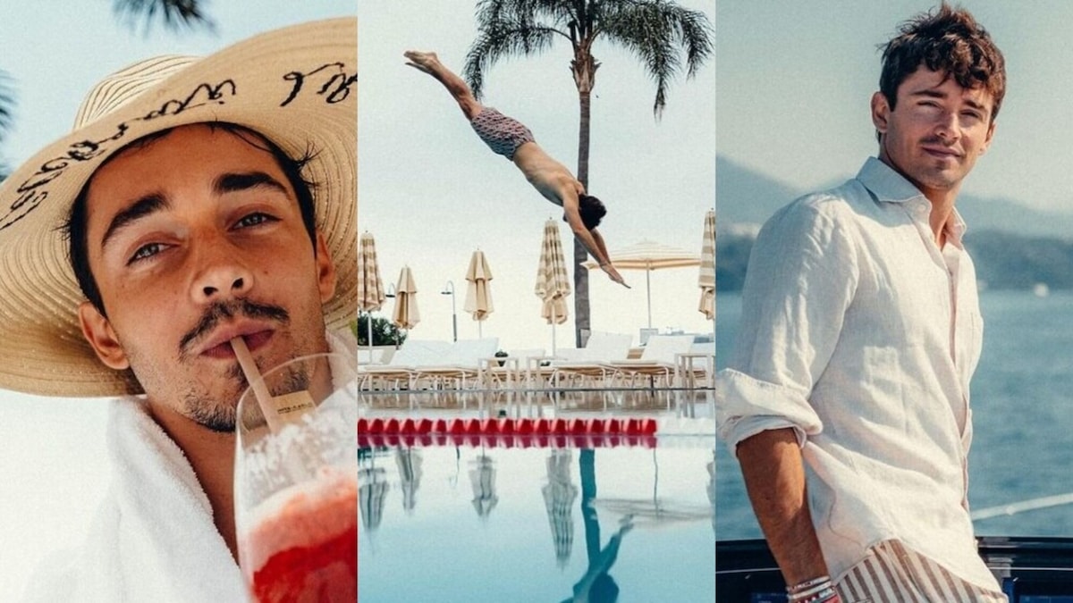 How Ferrari driver Charles Leclerc spends his vacation