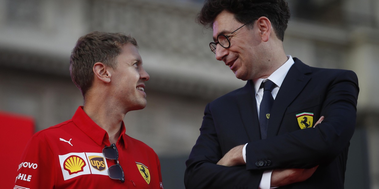 Sebastian Vettel, Mattia Binotto