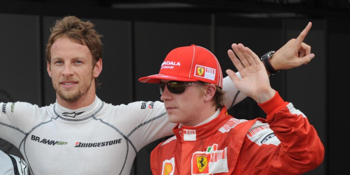 Jenson Button, Kimi Raikkonen