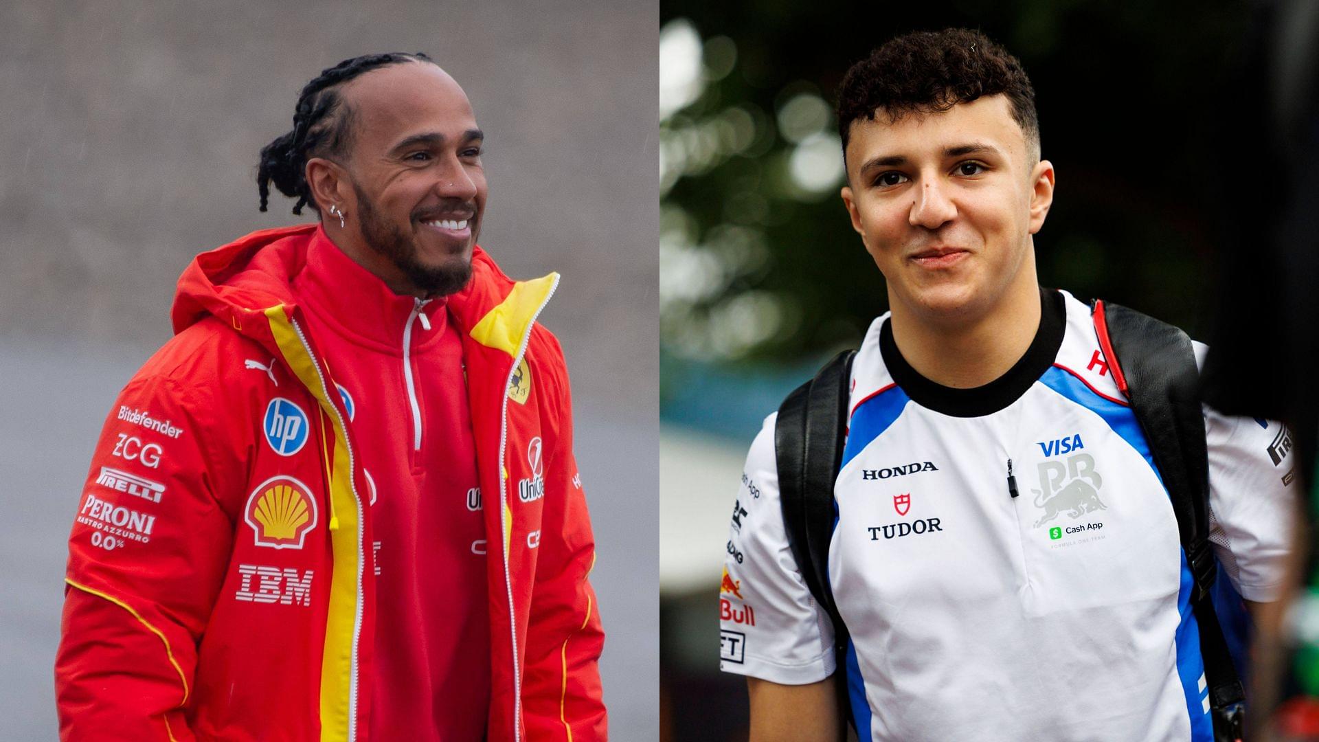 Isack Hadjar thanks Anthony and Lewis Hamilton: "Truly classy people" - ScuderiaFans.com