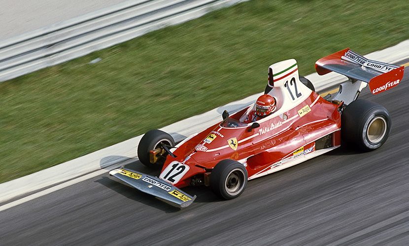 Lauda, champion of 1975