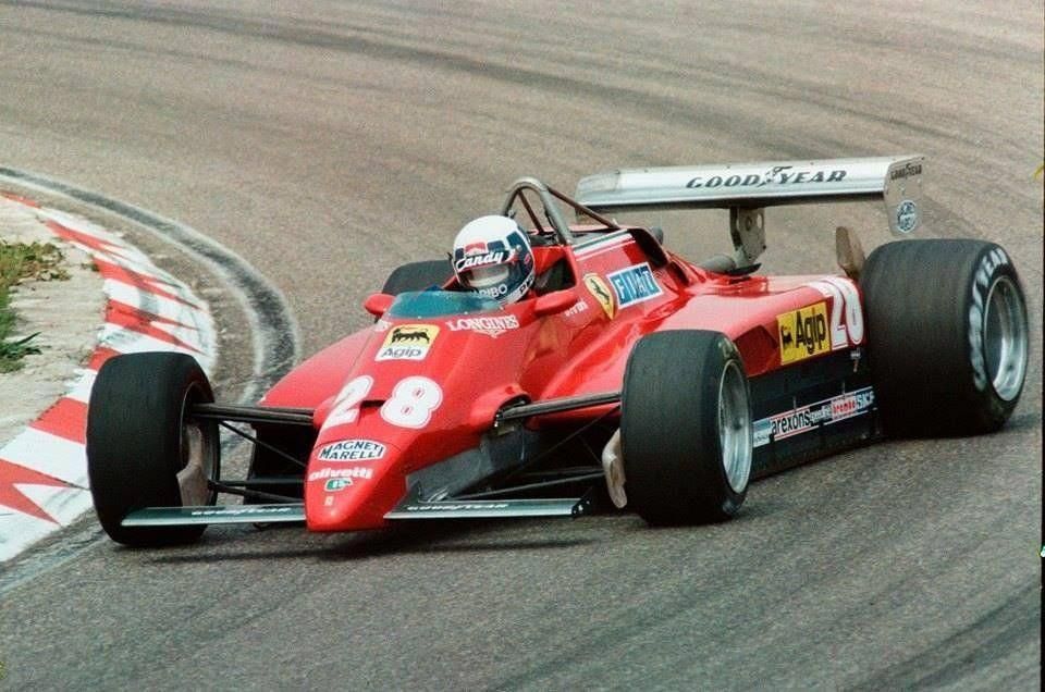 Didier Pironi - #Ferrari 126C2 Ferrari 021 1.5 V6t 1982 Hollanti # F1 Grand Prix, Zandvoort # Formula1 | Ferrari scuderia, Formula 1, Formula racing