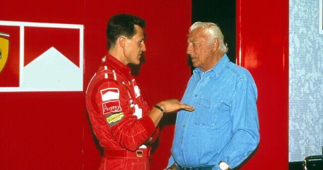 Michael Schumacher on Twitter: "Mutual respect "L'Avvocato" Gianni Agnelli #KeepFightingMichael… "