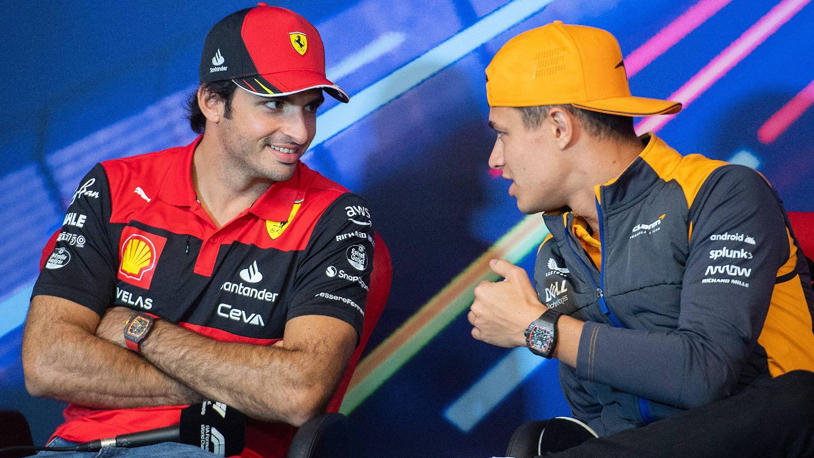 Lando Norris jokes it was "about time" Carlos Sainz won a Formula 1 race : PlanetF1
