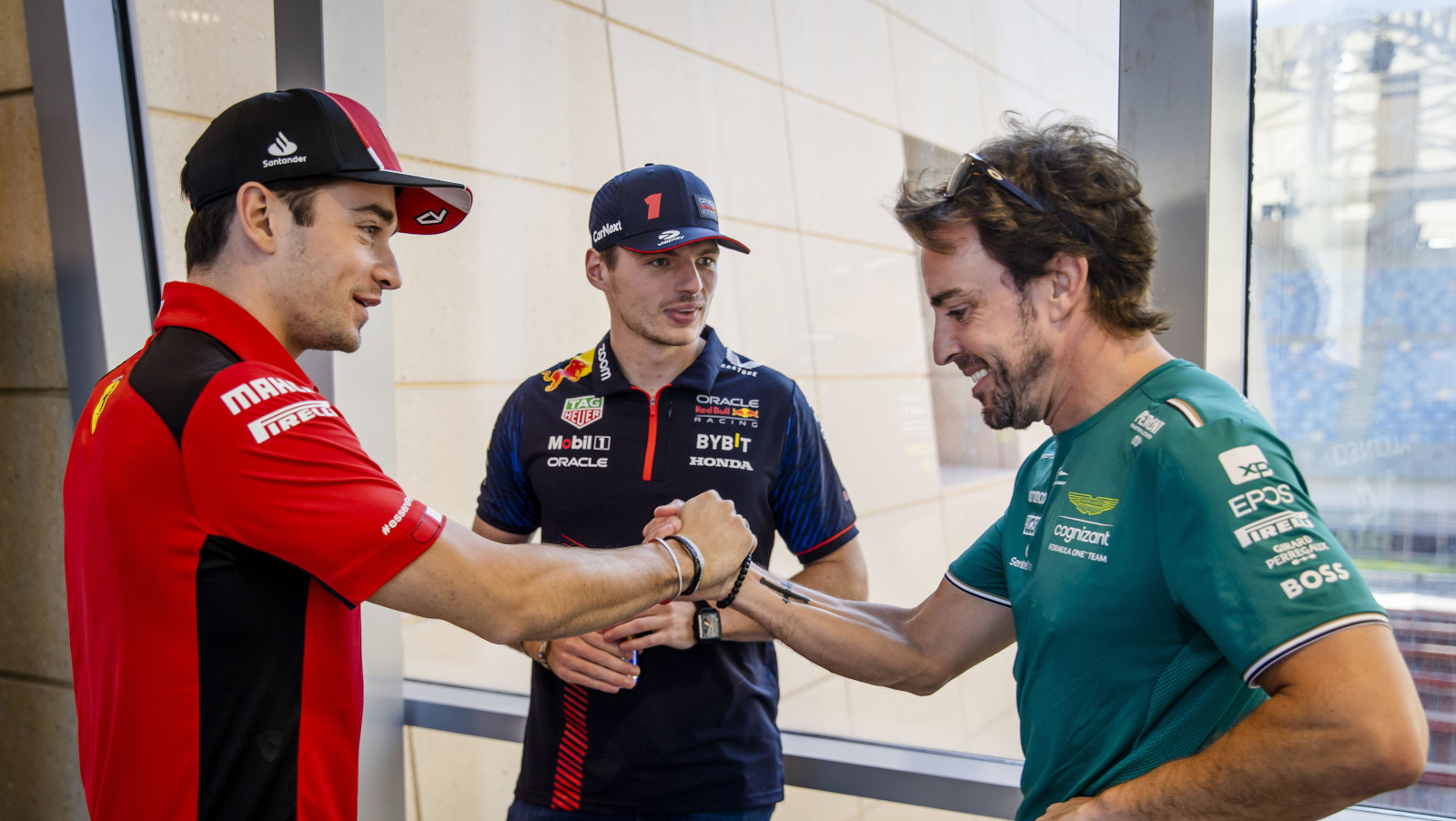 Charles Leclerc, Fernando Alonso