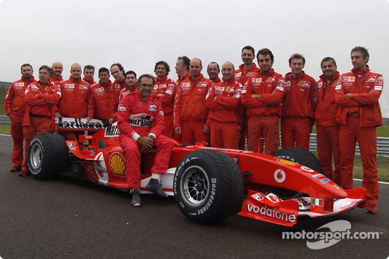 El día que Reutemann manejó la Ferrari de Schumacher