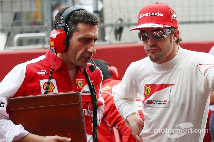 Andrea Stella, Fernando Alonso, Ferrari