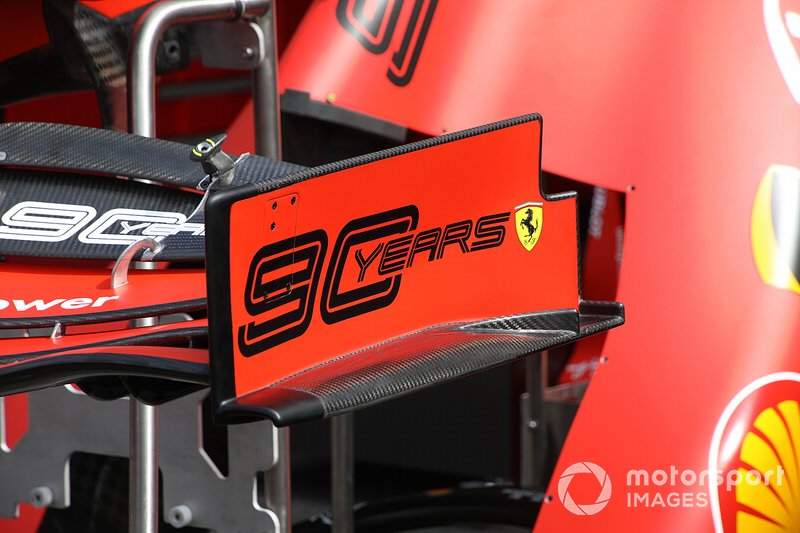 Ferrari SF90 front wing detail