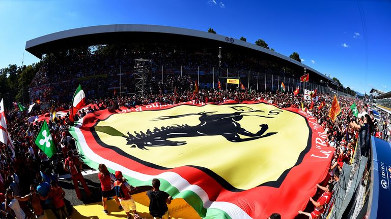 Monza circuit, Ferrari F1 fans