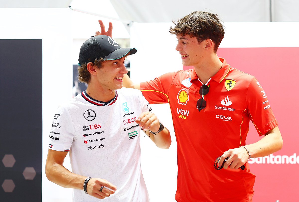 Kimi Antonelli,Oliver Bearman