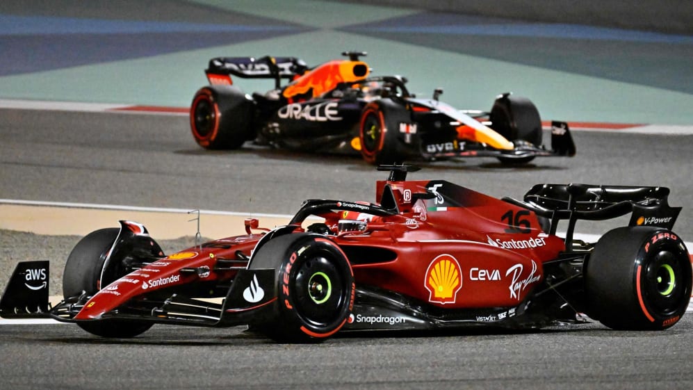 Leclerc hails 'perfect start' for Ferrari after 'tricky' fight with Verstappen in 2022 Bahrain Grand Prix | Formula 1®
