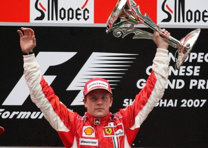Kimi Raikkonen, Ferrari, 2007 Chinese GP