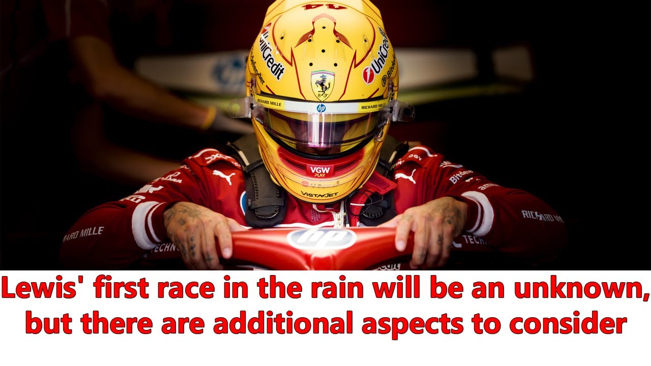 Ferrari SF25: why a wet weather race in Melbourne could be a double unknown for Lewis Hamilton