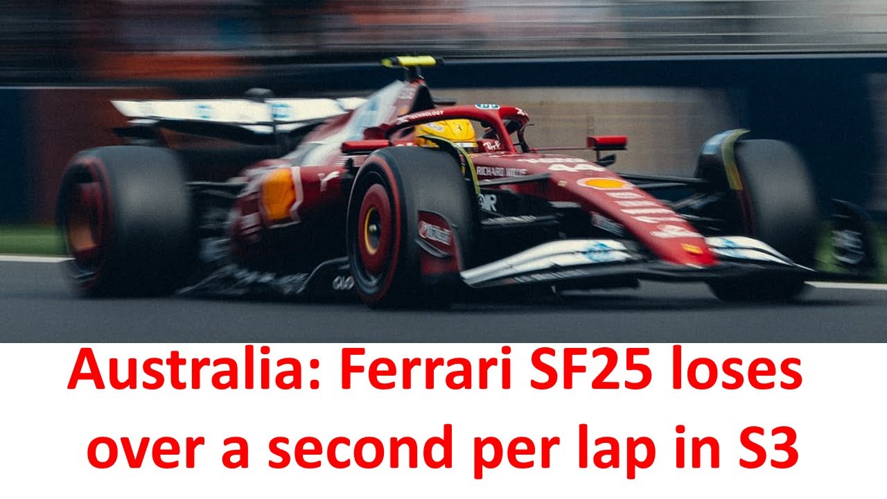 Ferrari: deficient traction and inconsistency in lap time | Australian GP technical analysis