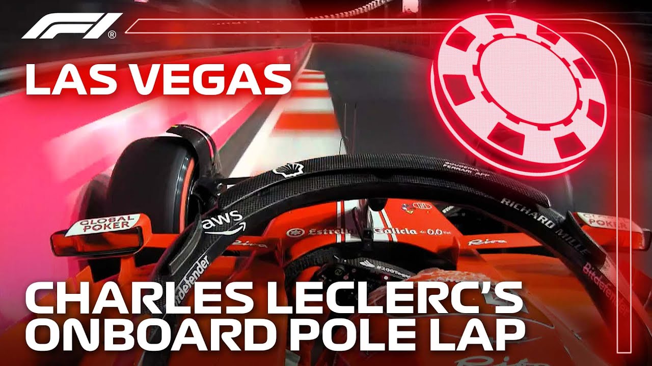 Charles Leclerc's incredible lap for his 23rd F1 pole position