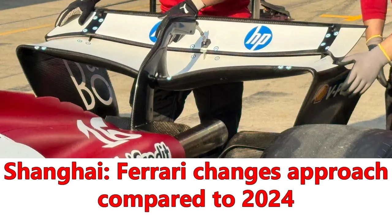 why Ferrari engineers take different setup approach in China compared to 2024
