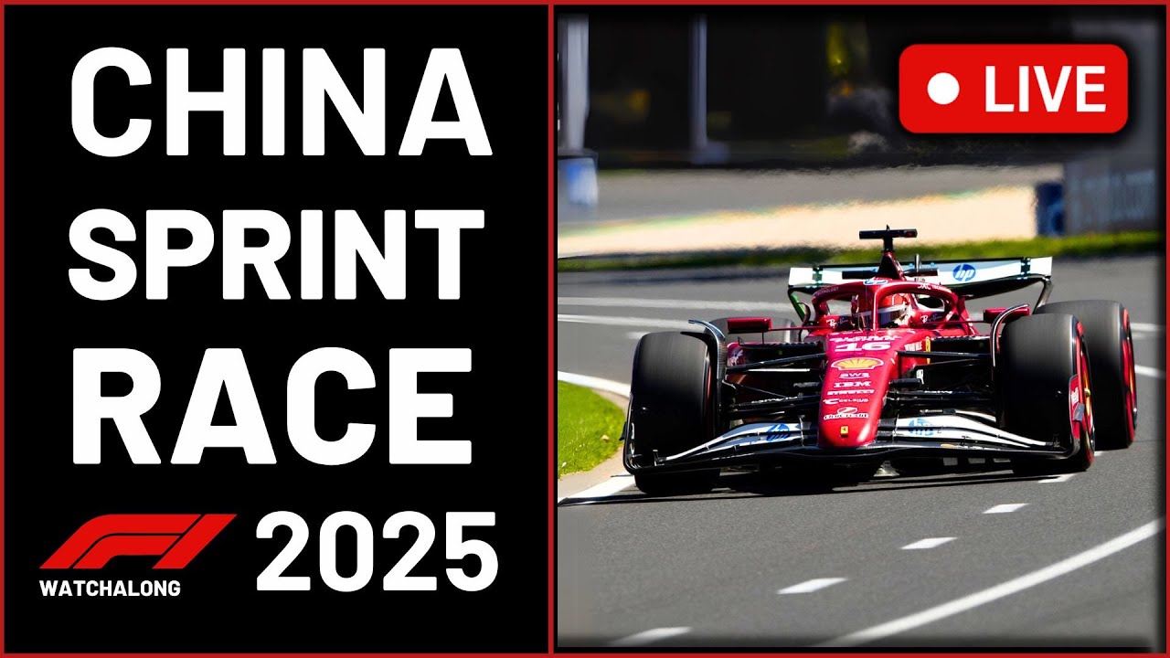 Follow the 2025 F1 Chinese GP Sprint race with Lewis Hamilton and Ferrari in pole position