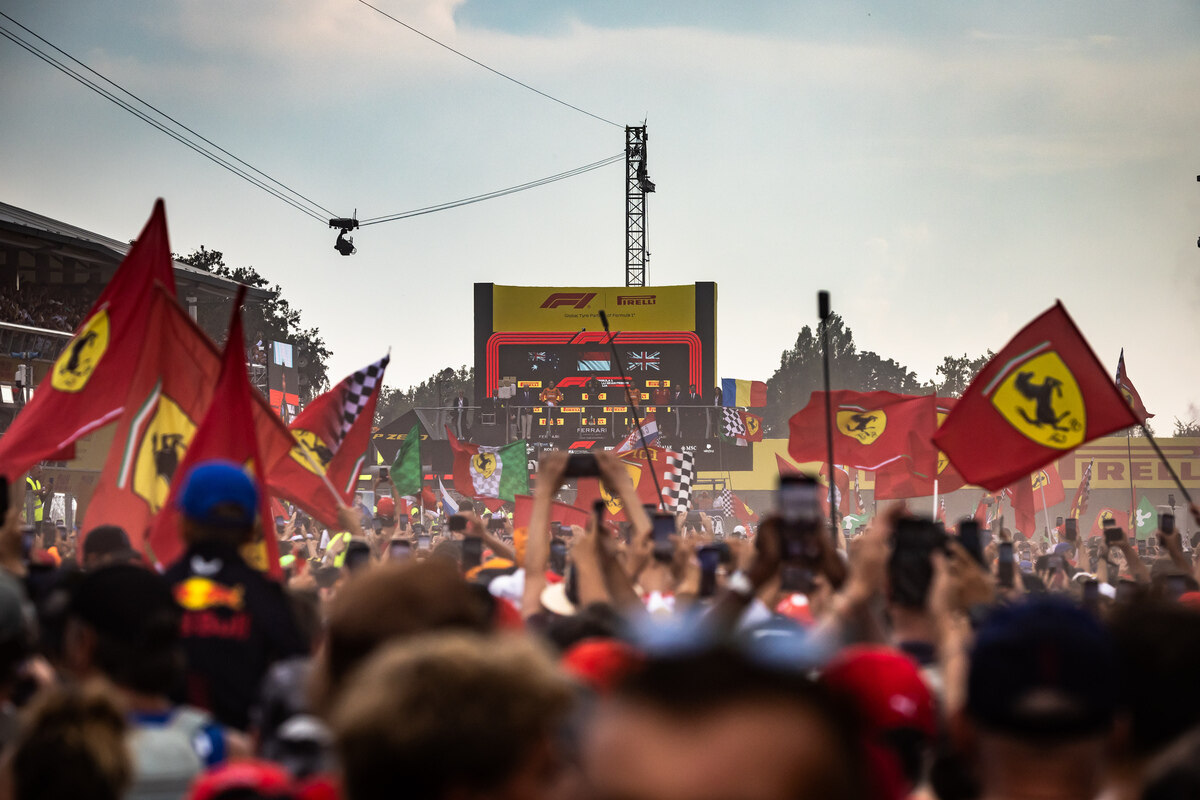 Monza circuit, F1