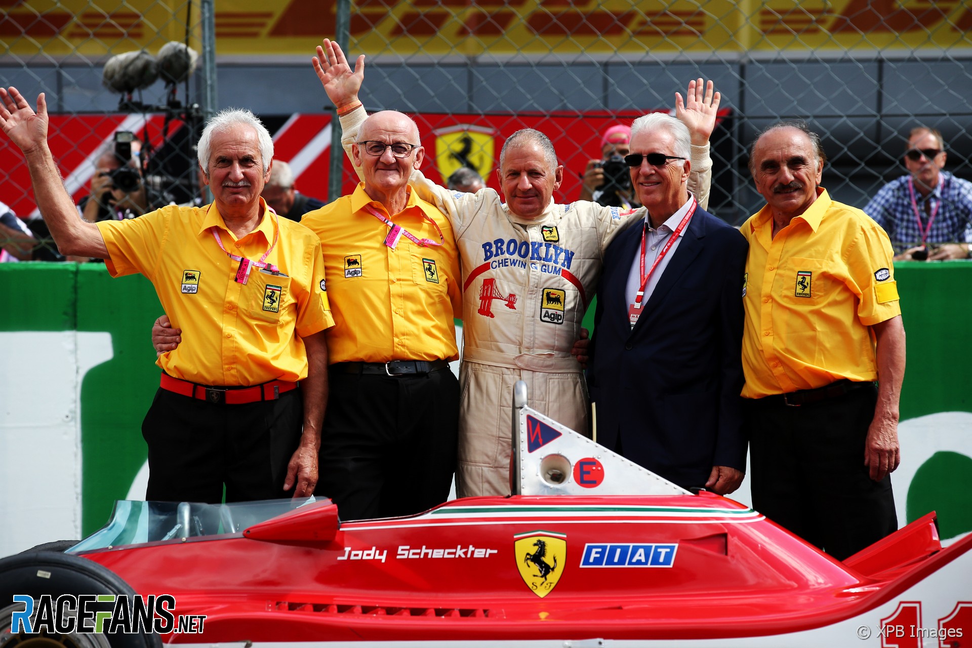 Jody Scheckter, Ferrari 312T4, Monza, 2019 · RaceFans