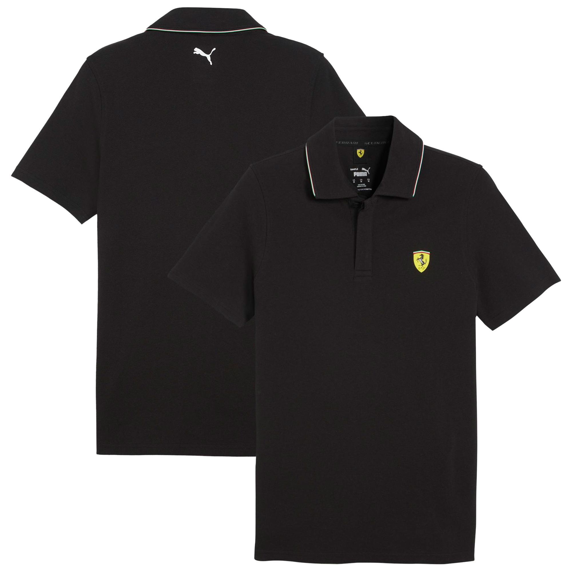 Scuderia Ferrari Race Polo by Puma - Black