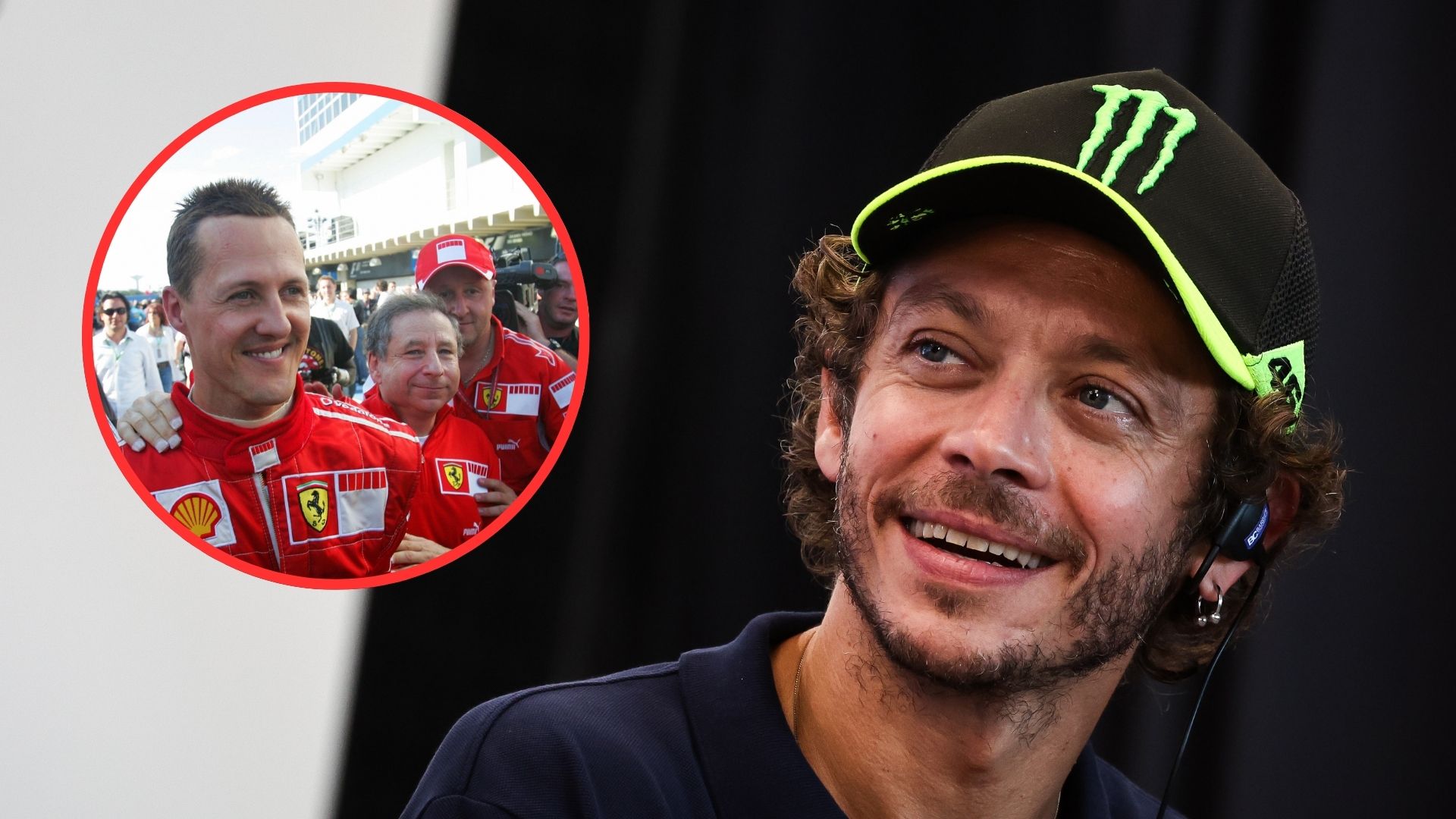 Valentino Rossi recalls F1 test with Ferrari alongside Michael Schumacher