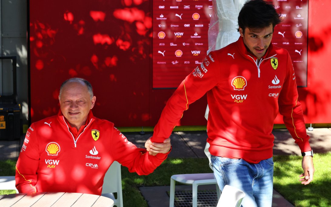 Fred Vasseur, Carlos Sainz