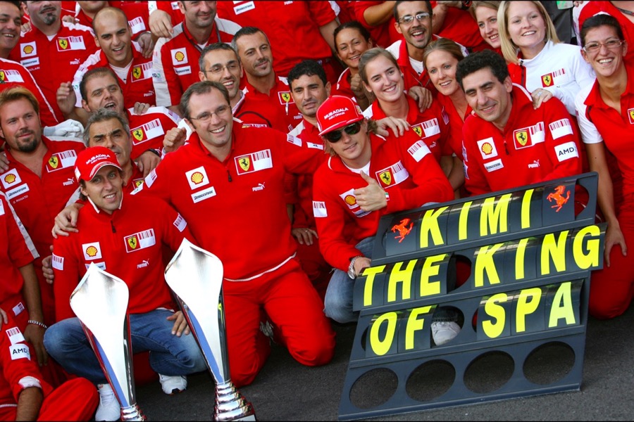 Kimi Raikkonen, King of Spa