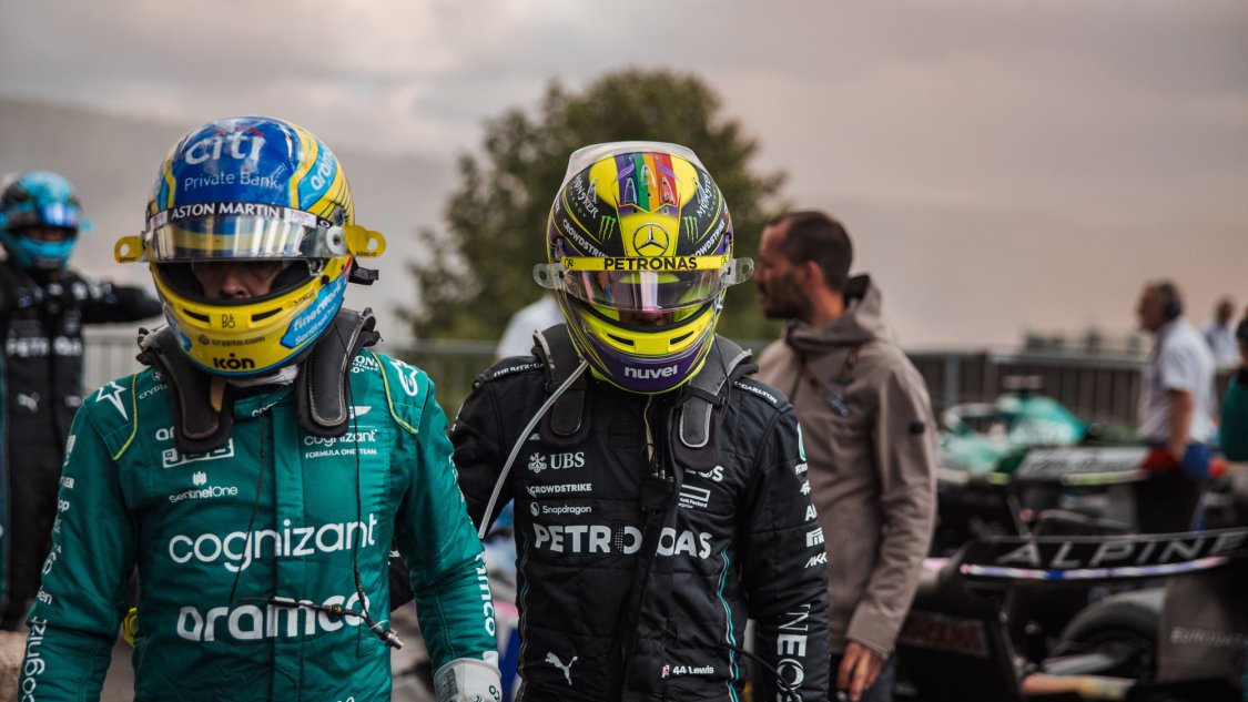 Fernando Alonso, Lewis Hamilton