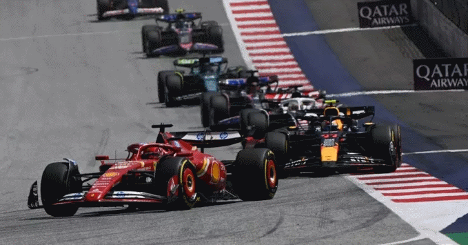 2024 F1 race start