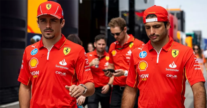 Charles Leclerc, Carlos Sainz Ferrari 2024