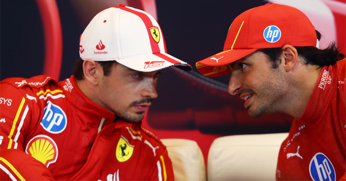 Charles Leclerc, Carlos Sainz, Ferrari