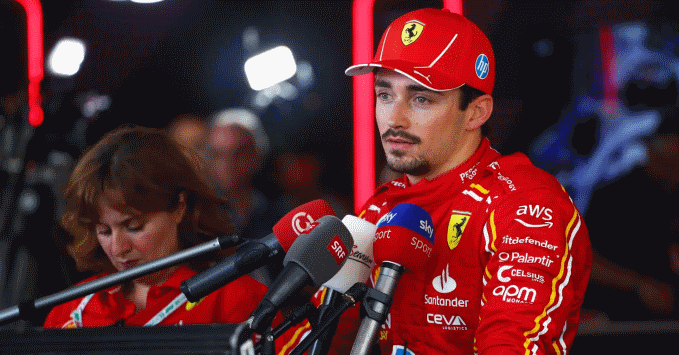 Charles Leclerc, Ferrari 2024 F1 interview