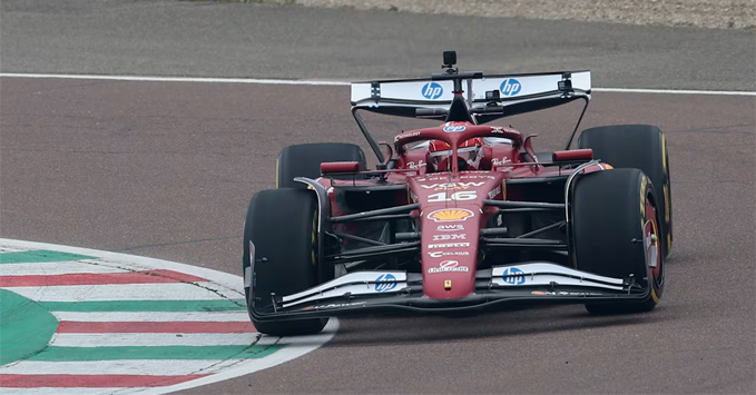 Charles Leclerc, Ferrari SF-25 F1 car