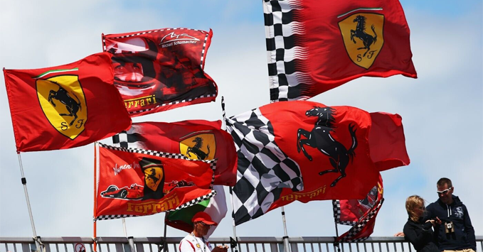Ferrari fans, weather forecast