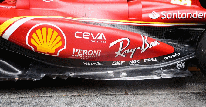 Ferrari SF-24 floor