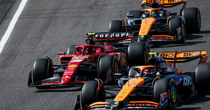Ferrari SF-24, McLaren MCL38