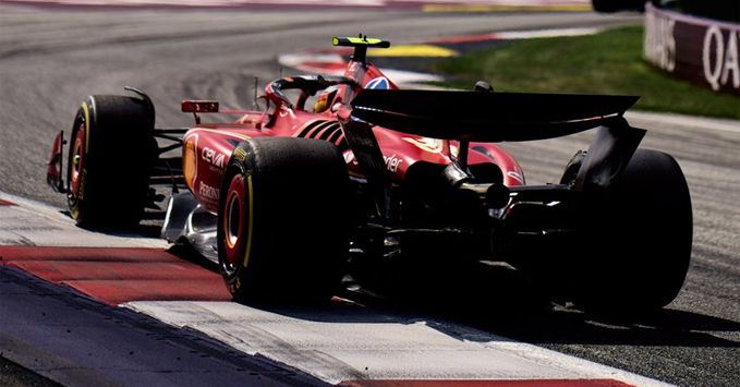 Ferrari SF-24 rear view power unit