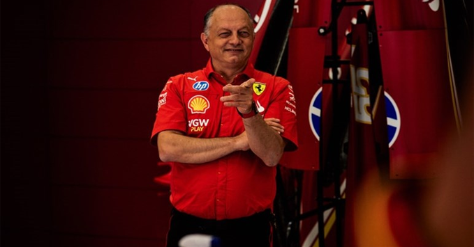 Fred Vasseur Ferrari team boss