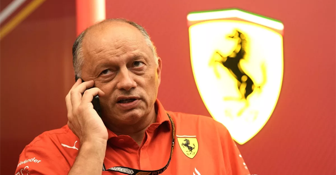 Fred Vasseur, Ferrari team boss, 2024