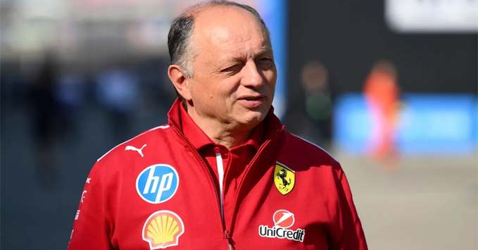 Fred Vasseur, Ferrari team boss, 2025 F1