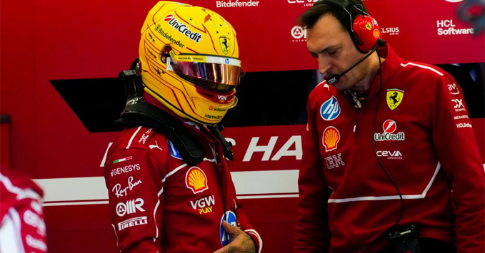 Lewis Hamilton, Riccardo Adami, 2025 F1