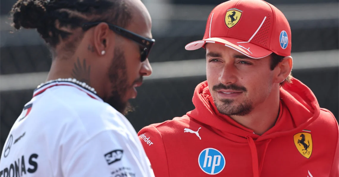 Lewis Hamilton, Charles Leclerc, 2024 F1