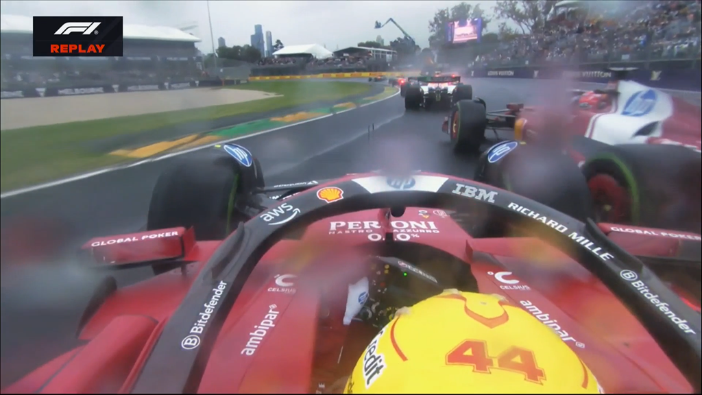 Lewis Hamilton's post-race team radio (P10) in Australia