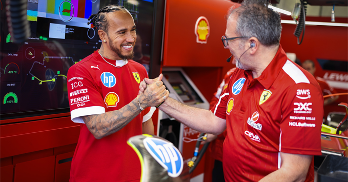 Lewis Hamilton, Ferrari, 2025 F1
