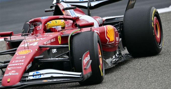 Lewis Hamilton, Ferrari SF-25 F1 car