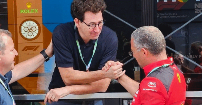 Mattia Binotto Ferrari 2023