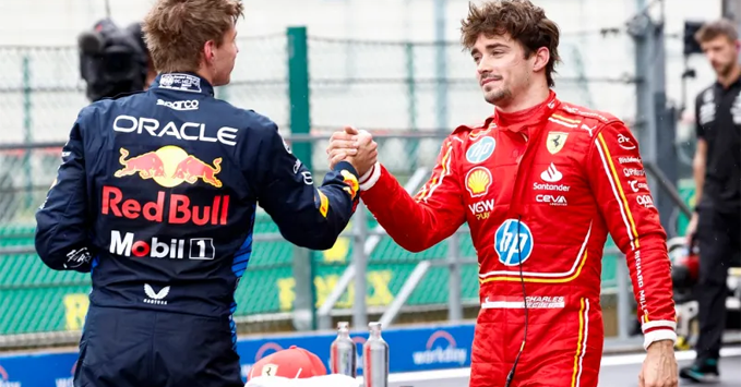 Max Verstappen, Charles Leclerc