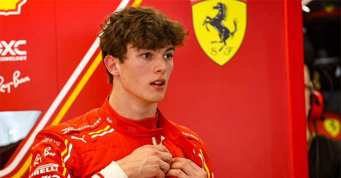 Oliver Bearman, Ferrari junior