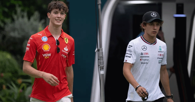 Oliver Bearman, Kimi Antonelli, F1 2024